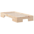 Bettgestell Braun 90 x 200 cm