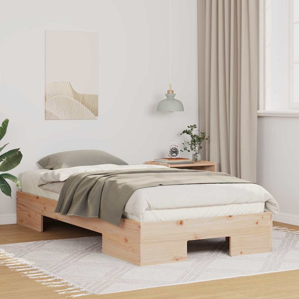 Bettgestell Braun 80 x 200 cm