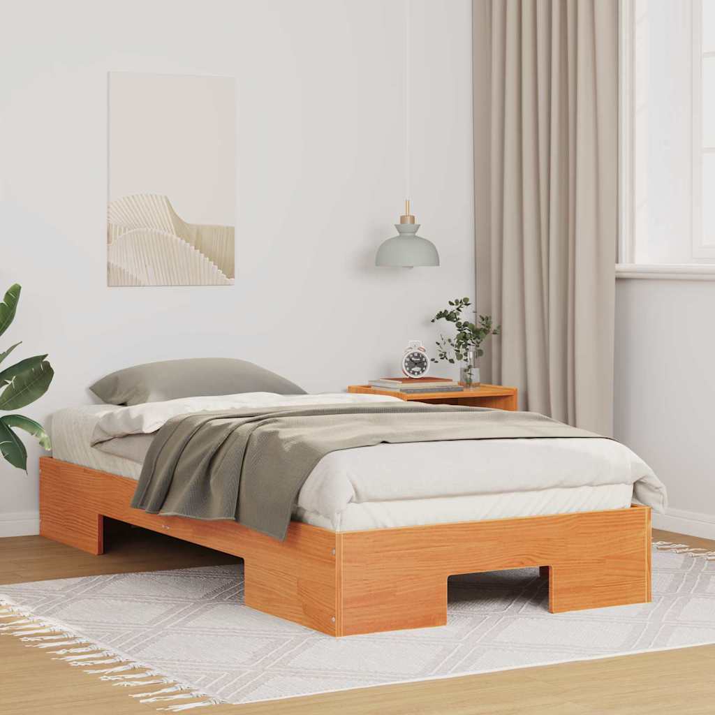 Bettgestell Braun 75 x 190 cm