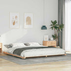 Bettrahmen Braun 180 x 210 cm Massives Kiefernholz