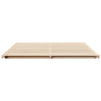 Bettrahmen Braun 180 x 210 cm Massives Kiefernholz