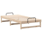 Bettrahmen Braun 90 x 200 cm Massives Kiefernholz