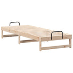 Bettrahmen Braun 80 x 200 cm Massives Kiefernholz