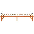 Bettrahmen Braun 90 x 190 cm Massives Kiefernholz