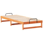 Bettrahmen Braun 80 x 220 cm Massives Kiefernholz