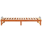 Bettrahmen Braun 90 x 220 cm Massives Kiefernholz