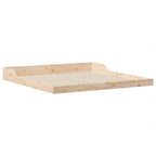 Bettrahmen Braun 200 x 220 cm Massives Kiefernholz