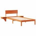 Bettrahmen Wachsbraun 80 x 200 cm Massives Kiefernholz