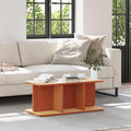 Couchtisch Wachsbraun 80 x 39,5 x 33,5 cm Massivholz Kiefer