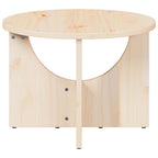 Couchtisch Natur 50 x 50 x 35 cm Massivholz Kiefer