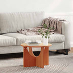 Couchtisch Wachsbraun 50 x 50 x 35 cm Massivholz Kiefer