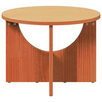 Couchtisch Wachsbraun 50 x 50 x 35 cm Massivholz Kiefer