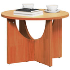 Couchtisch Wachsbraun 50 x 50 x 35 cm Massivholz Kiefer