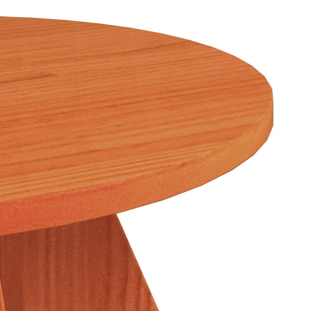 Couchtisch 3 pcs Wachsbraun