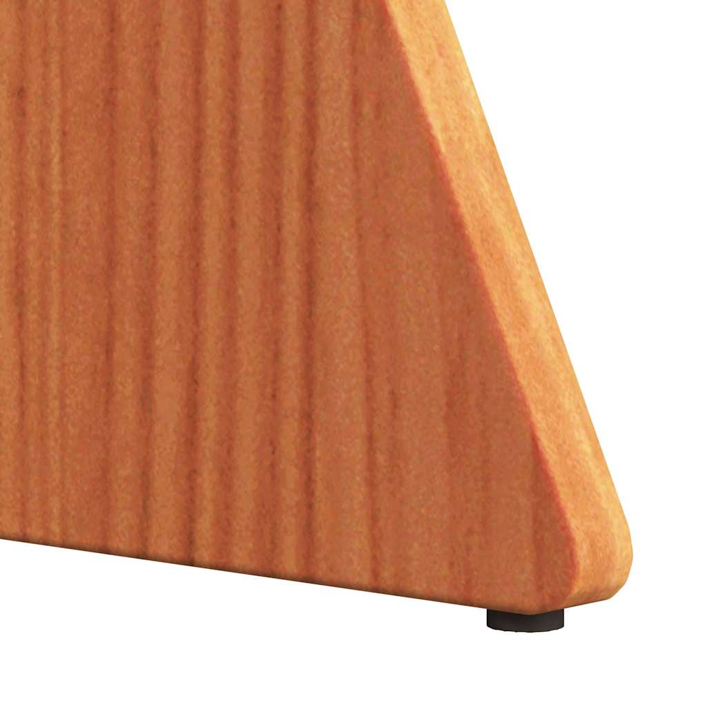 Couchtisch 3 pcs Wachsbraun