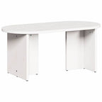 Couchtisch Weiß 80 x 39,5 x 35 cm Massivholz Kiefer