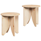 Couchtisch 2 pcs Natur