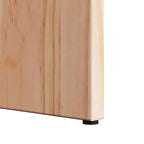 Couchtisch 2 pcs Natur Massivholz Kiefer