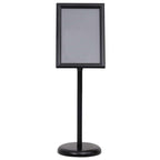 Plakatständer 2 pcs Schwarz 45 x 32,7 x 108 cm Aluminium