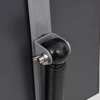 Plakatständer 2 pcs Schwarz 32,7 x 24 x 108 cm Aluminium
