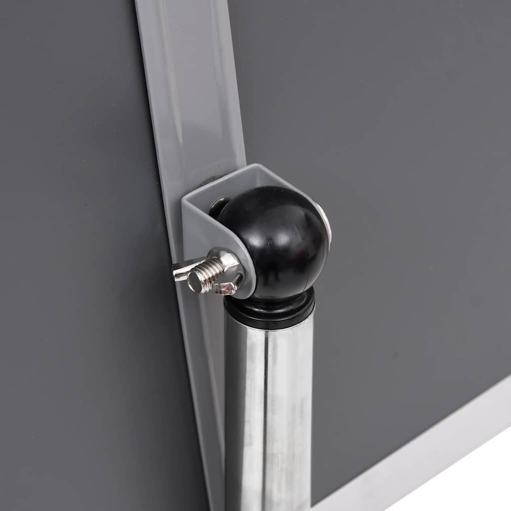 Plakatständer 2 pcs Silber 32,7 x 24 x 108 cm Aluminium