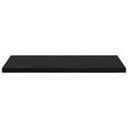Regalbrett 4 pcs Schwarz 40 x 20 x 1,5 cm Holzwerkstoff