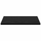 Regalbrett 4 pcs Schwarz 40 x 30 x 1,5 cm Holzwerkstoff
