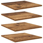 Regalbrett 4 pcs Braun 40 x 40 x 1,5 cm Holzwerkstoff