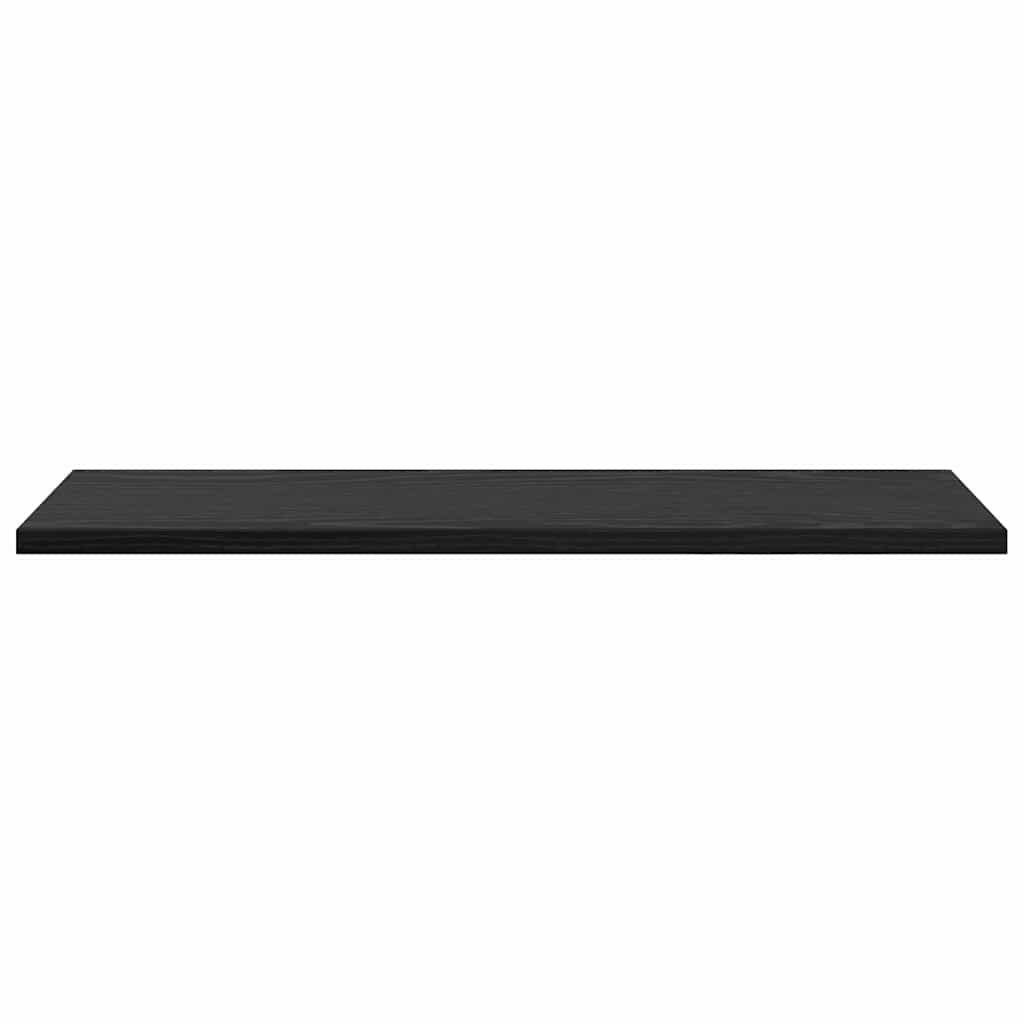 Regalbrett 4 pcs Schwarz 60 x 20 x 1,5 cm Holzwerkstoff