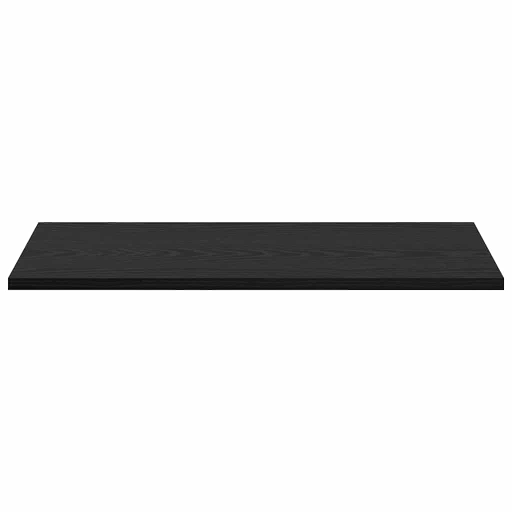 Regalbrett 4 pcs Schwarz 60 x 30 x 1,5 cm Holzwerkstoff