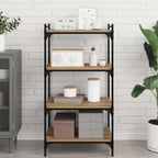 Regalbrett 4 pcs Braun 60 x 40 x 1,5 cm Holzwerkstoff