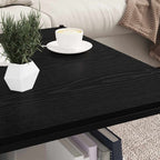 Regalbrett 4 pcs Schwarz 80 x 40 x 1,5 cm Holzwerkstoff
