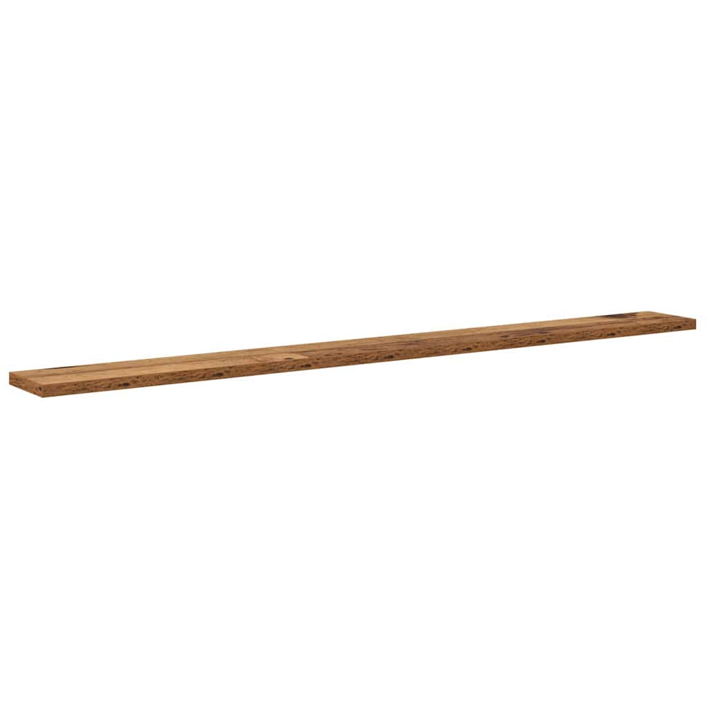 Regalbrett 4 pcs Braun 100 x 10 x 1,5 cm Holzwerkstoff