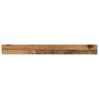 Regalbrett 4 pcs Braun 100 x 10 x 1,5 cm Holzwerkstoff