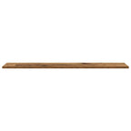 Regalbrett 4 pcs Braun 100 x 20 x 1.5 cm Holzwerkstoff