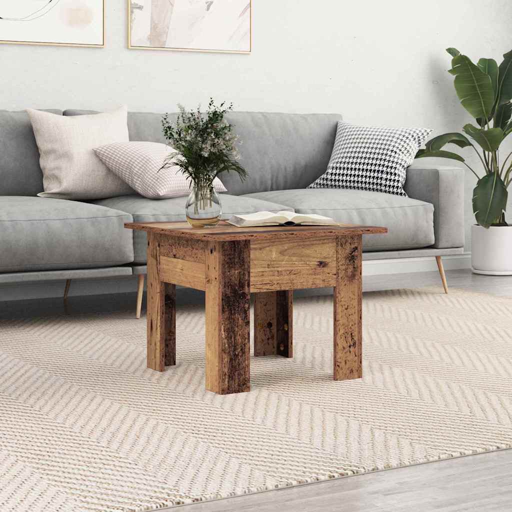 Couchtisch Altholz 55 x 55 x 42 cm Holzwerkstoff