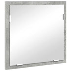 Badezimmermöbel-Set Grau 41 x 38,5 x 48 cm Sperrholz und Metall