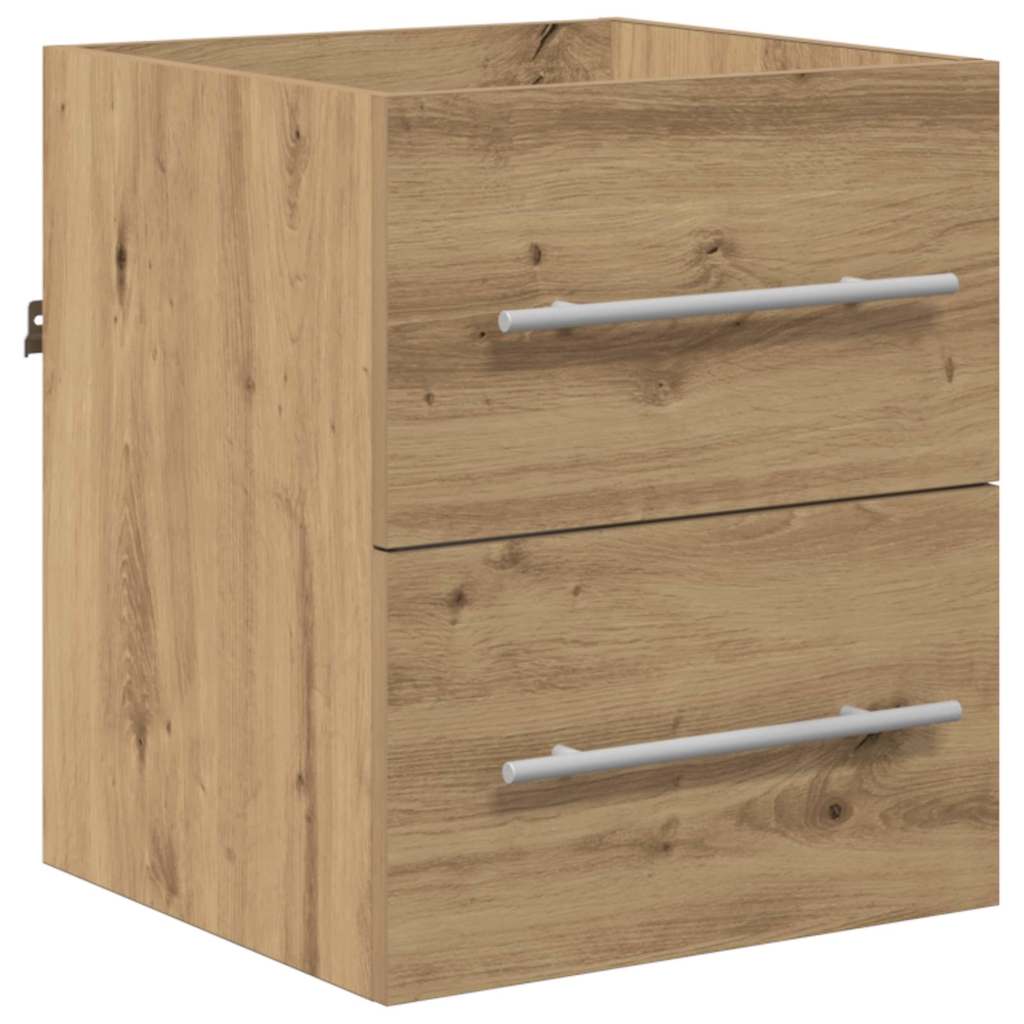 Badezimmermöbel-Set mit Schubladen Braun 41 x 38,5 x 48 cm