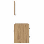 Badezimmermöbel-Set mit Schubladen Braun 41 x 38,5 x 48 cm