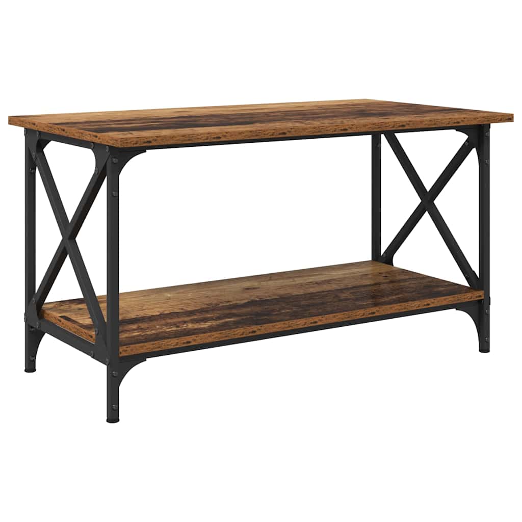 Couchtisch Altholz 80 x 45 x 45.5 cm Holzwerkstoff