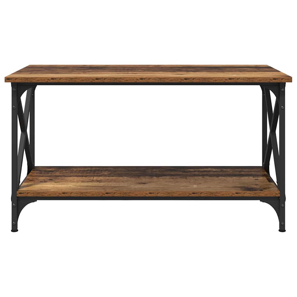 Couchtisch Altholz 80 x 45 x 45.5 cm Holzwerkstoff