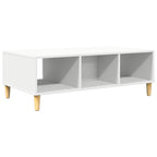Couchtisch Weiß 102 x 55 x 35 cm Holzwerkstoff