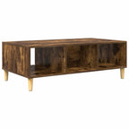 Couchtisch Geräucherte Eiche 102 x 55 x 35 cm Holzwerkstoff