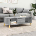 Couchtisch Graues Sonoma 102 x 55 x 35 cm Holzwerkstoff