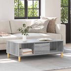 Couchtisch Graues Sonoma 102 x 55 x 35 cm Holzwerkstoff