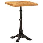 Bistrotisch Braun 50 x 50 x 76 cm Massivholz Mango