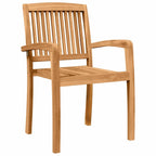 Garten Essgruppe 5 pcs Natur Massivholz Akazie