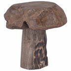 Hocker Natur 35 x 35 x 35 cm Massivholz Teak