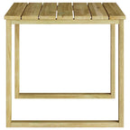 Tisch Natur 50,5 x 50 x 46 cm Imprägniertes Kiefernholz