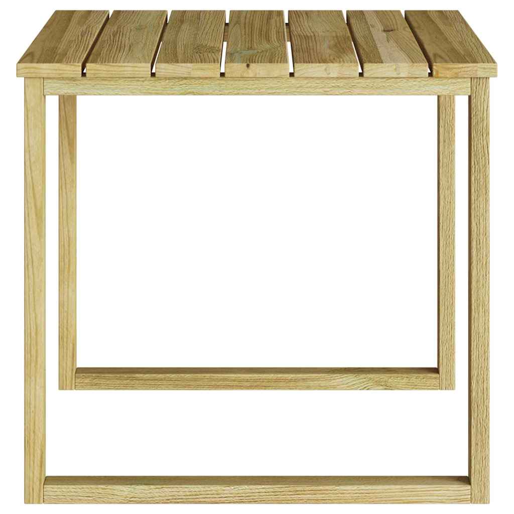 Tisch Natur 50,5 x 50 x 46 cm Imprägniertes Kiefernholz